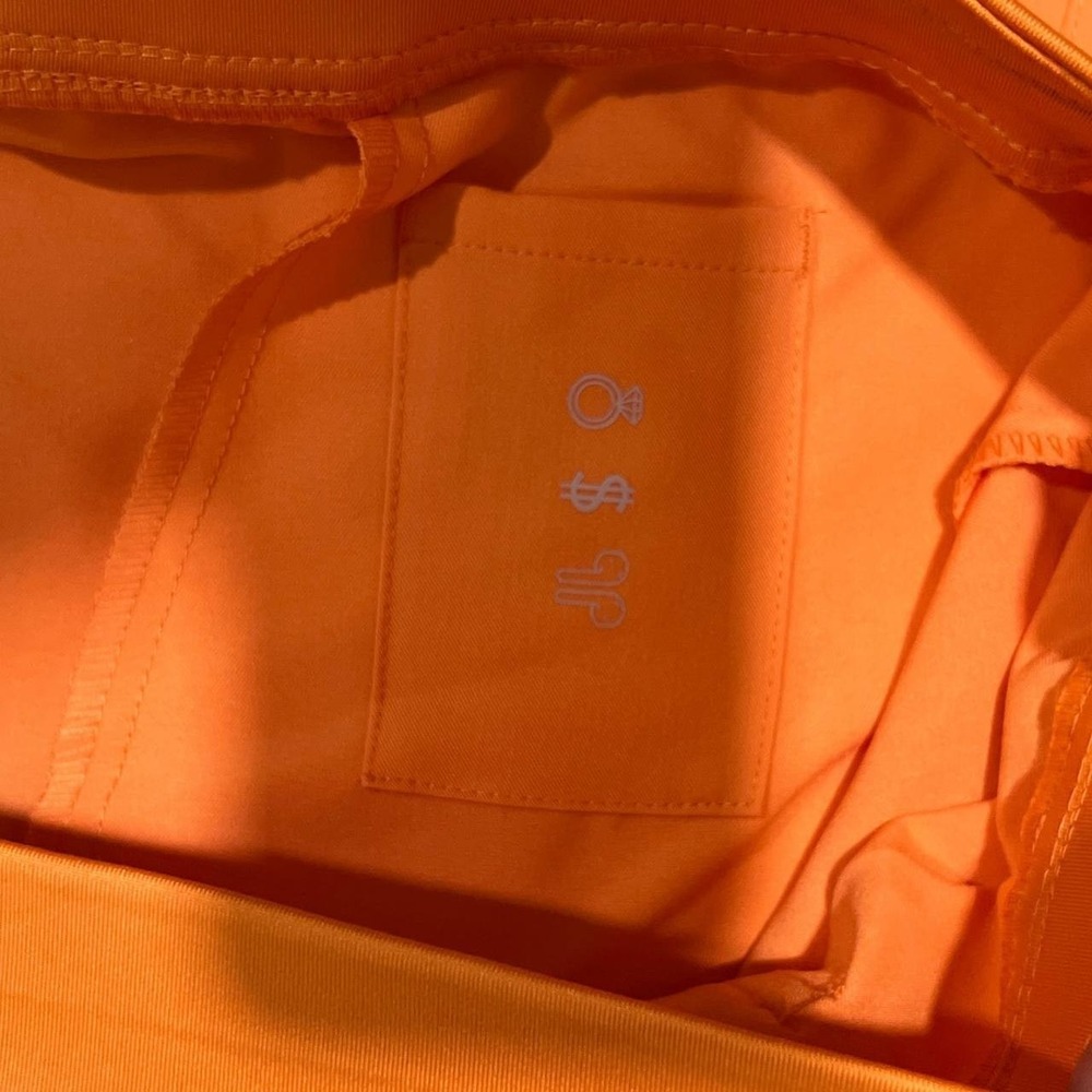 FIGS Zamora Jogger Scrub Pants Women's Orange NWT Drawstring Joggers 4XL - Picture 8 of 9